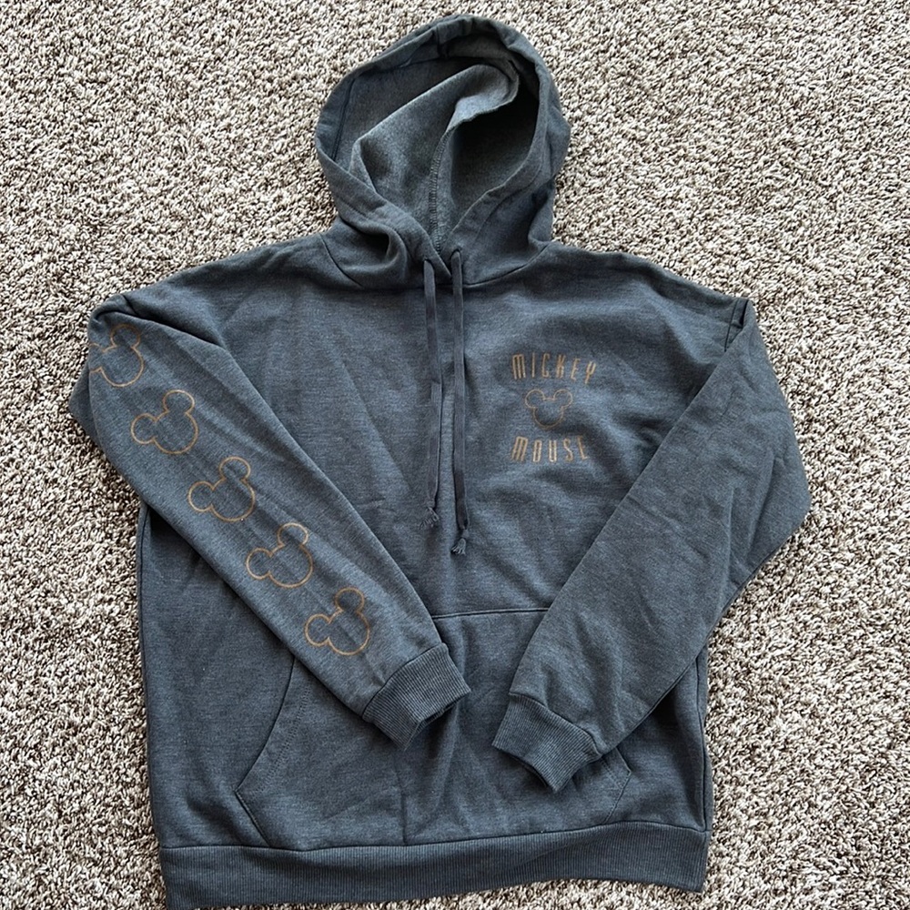 Grey Mickey Mouse hoodie